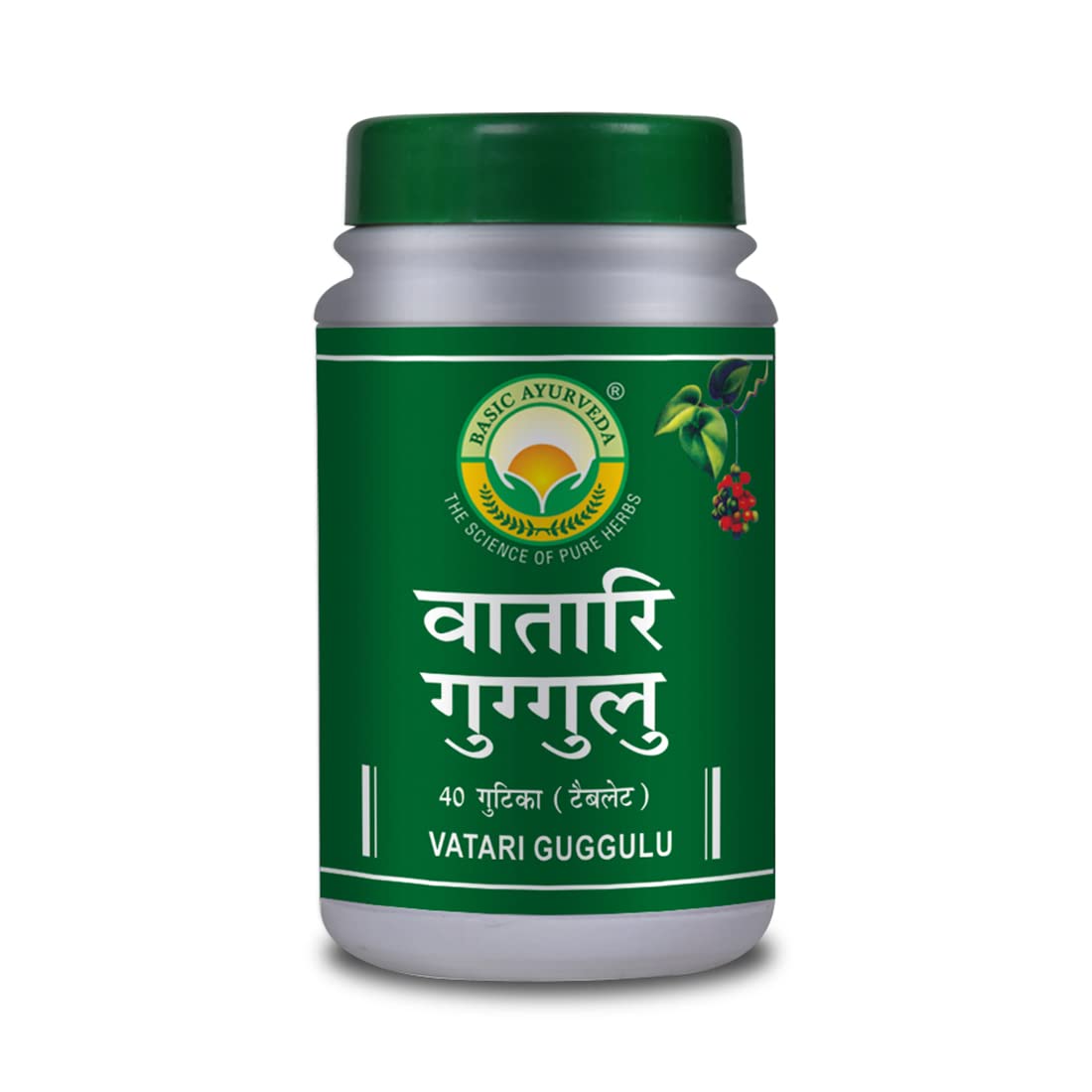 BASIC AYURVEDA Vatari Guggulu 40 Tablets Pack of 2 | (B0B2RLR89B) Amazon Price History, Amazon Price Tracker
