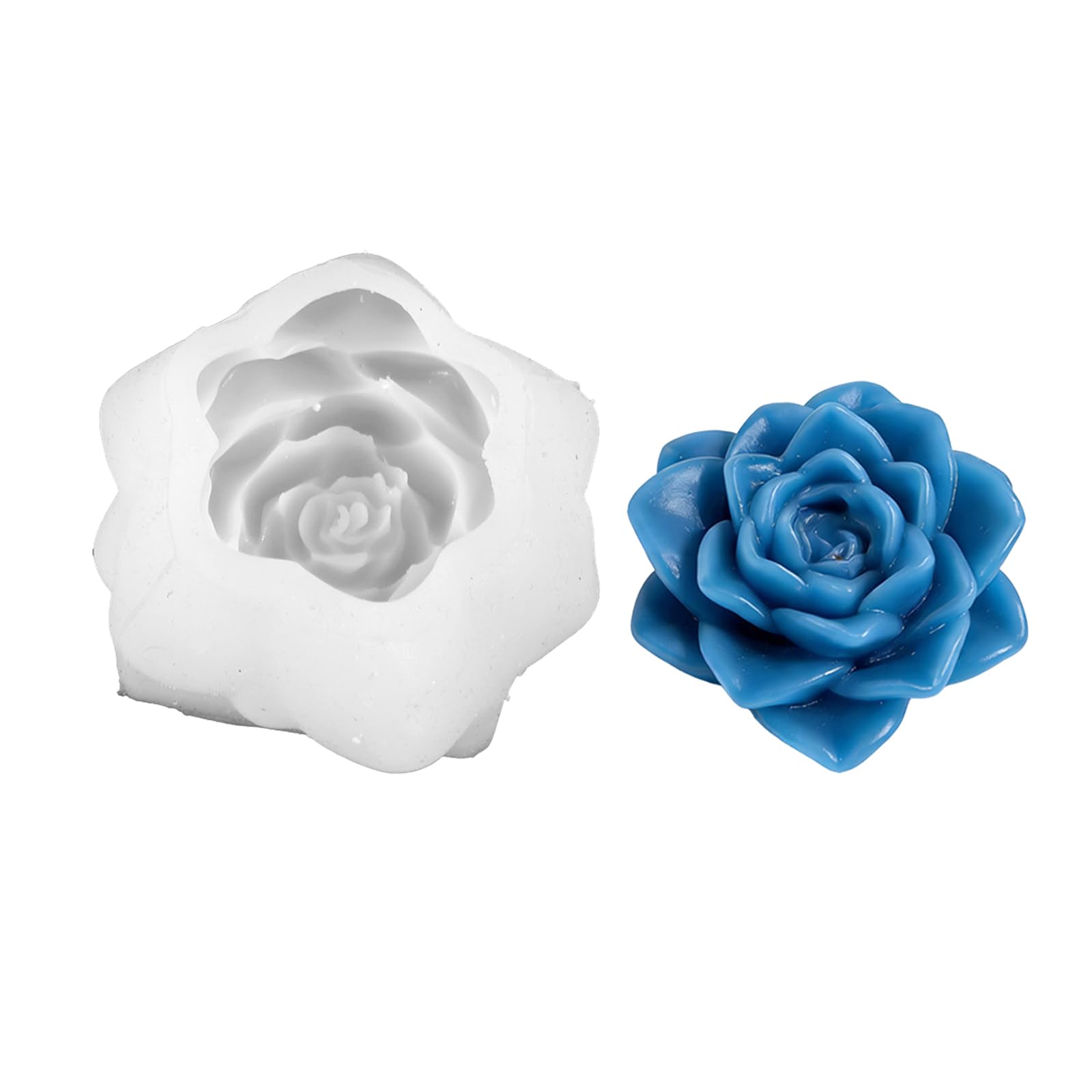 MIDOKSTUA Silicone Molds Baking Tool Food Grade Silicone for Making Soap Chocolate and Gypsum Decoration Soap Cast