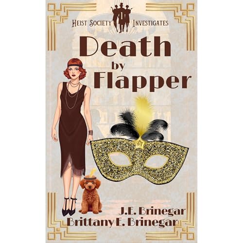 Death by Flapper Audiolibro Por Brittany E. Brinegar, J.E. Brinegar arte de portada