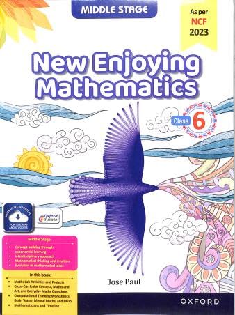 New Enjoying Mathematics | Maths Education for Classroom and Home | Book 6 (Age 10-12 Years)