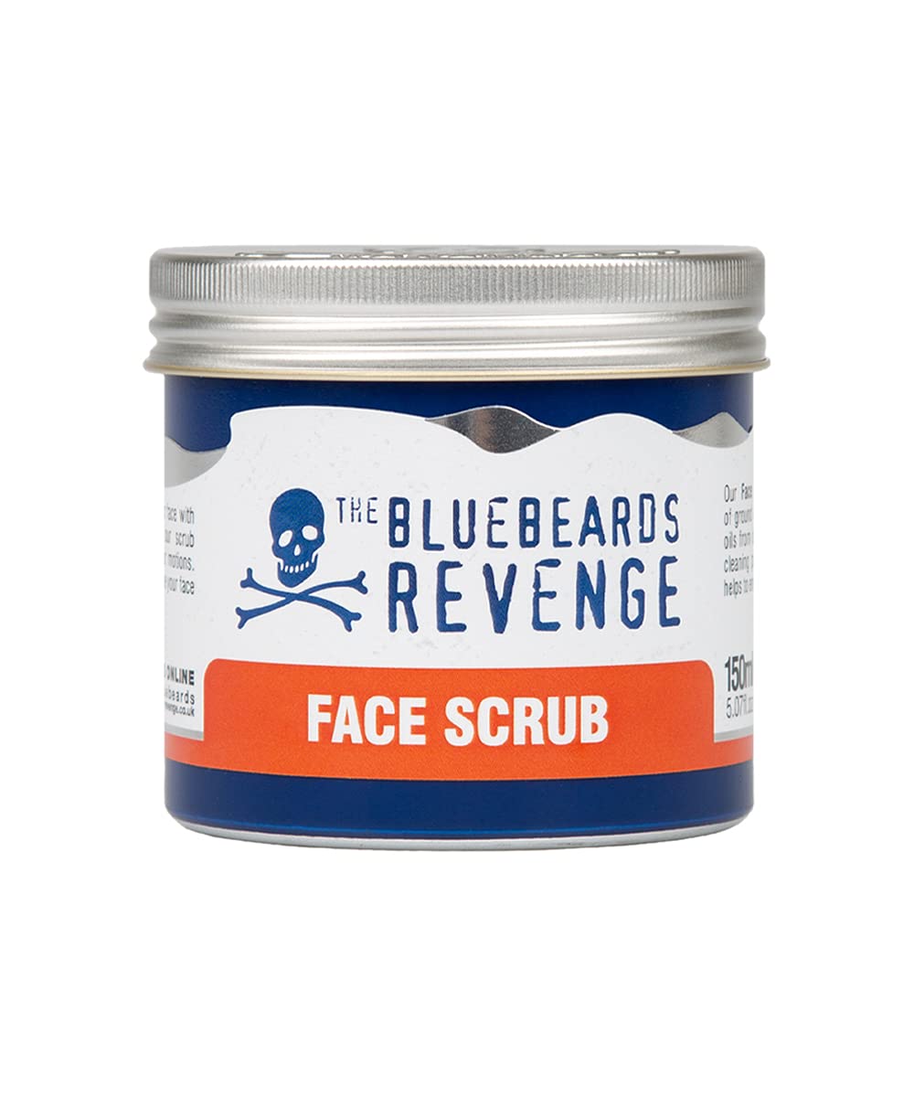 The Bluebeards RevengeDeep Exfoliating Daily Face Scrub For Men, With Natural Olive Stones And Ginger, 100ml
