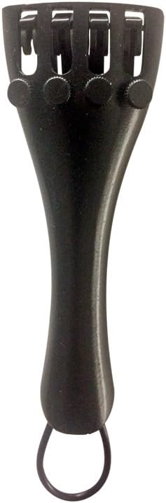 Violin 1/2 Size Tailpiece By Zest Violin Fiddle Alloy Tailpiece in 4 Sizes 4/4 to 1/4 with 4 Fine Tuners