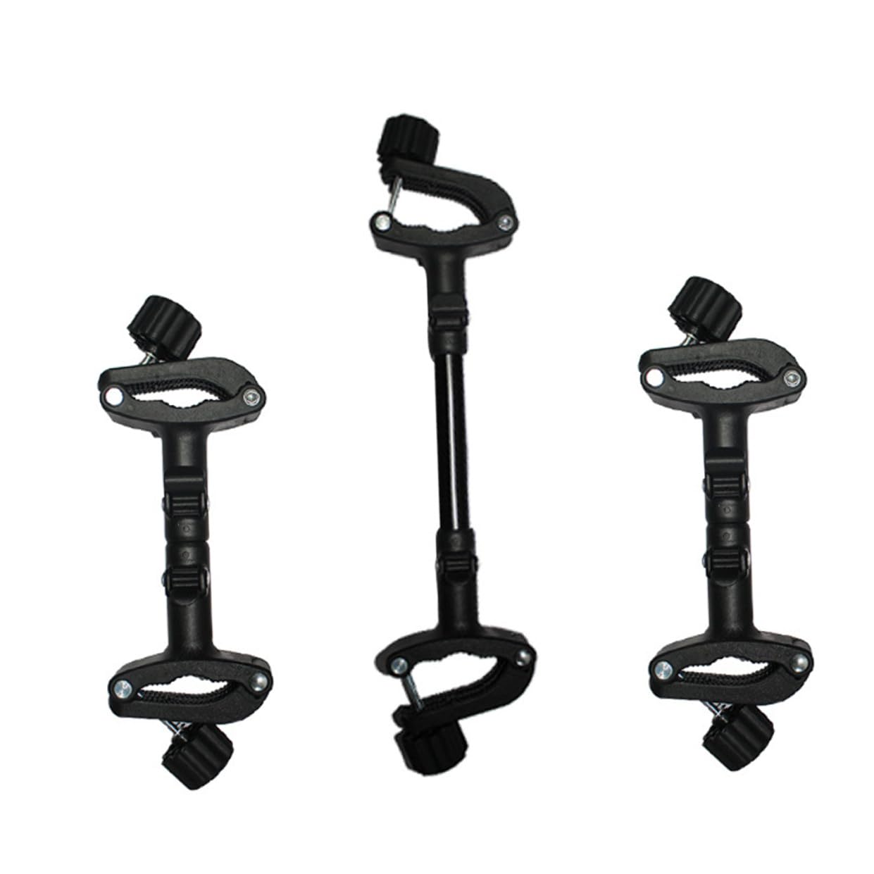 Conector para Cochecito Doble Ajustable 3 Piezas 2 Cortos 1 Largo Compatible Mayoría de Cochecitos Gemelares Material Duradero para Uso Exterior Paseos y Viajes