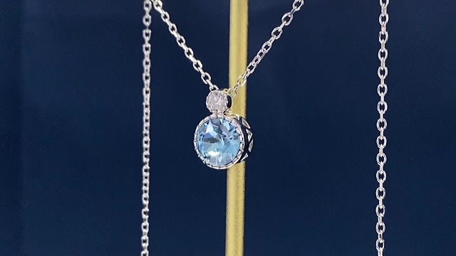 Collier Femme Boule De Billard – Pendentif Zinc Design Minimaliste, Chaîne 51 Cm, élégant Et Unique - 2