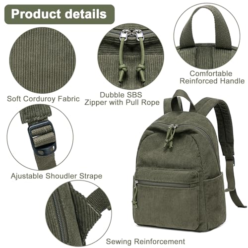 Image of BTOOP Mini Backpack Women Girls Water-resistant Small Backpack Purse Shoulder Bag for Womens Adult Kids School Travel
