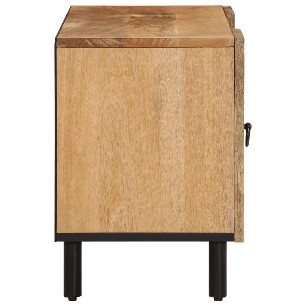 Szafka pod telewizor, szafka pod telewizor, szafka do sypialni, gabinetu, 105 x 33 x 46 cm, lite drewno mango
