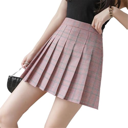 Women's High Waist Elastic Waist Pocket Short Skirt4