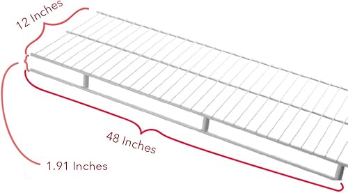 Miniatura 2 de SEDLAV Closet Shelves Floating Shelf White 4800 x 1200 Inches Shelf for Closet Organization Cabinet Shelf Closet Organizers and Storage Shelves