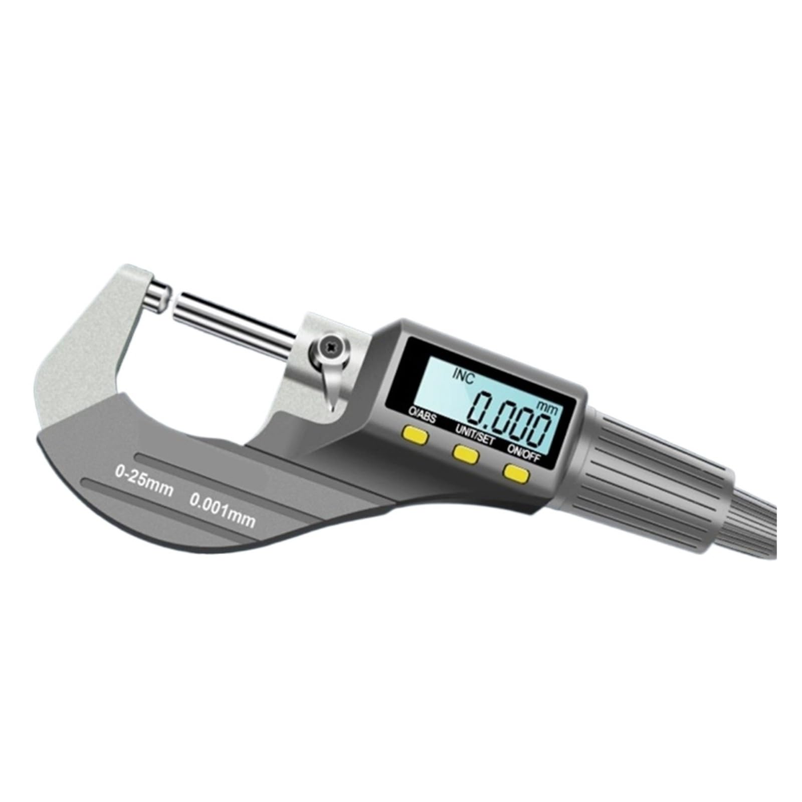 Wielofunkcyjny mikrometr cyfrowy 0-25 mm 0,001 mm, grubość ścianki bębna pomiarowego, podwójna głowica kulowa, podwójna końcówka, grubościomierz Zmierz wszystko(Double ball)