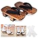 Japanese Wooden Clogs Sandals Japan Traditional Shoes Geta With Tabi Socks (US 9/26.5cm)