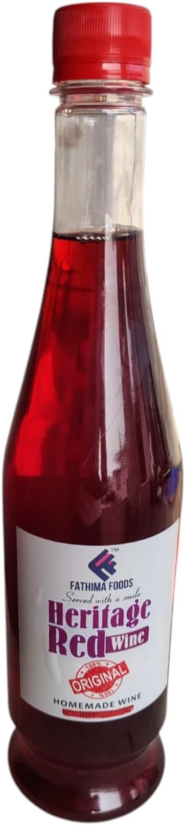 Non-Alcoholic Red Wine | Spicy-Sweet Flavor | Smooth & Refreshing | Alcohol-Free Beverage for Celebrations & Culinary Enjoyment (750ml)
