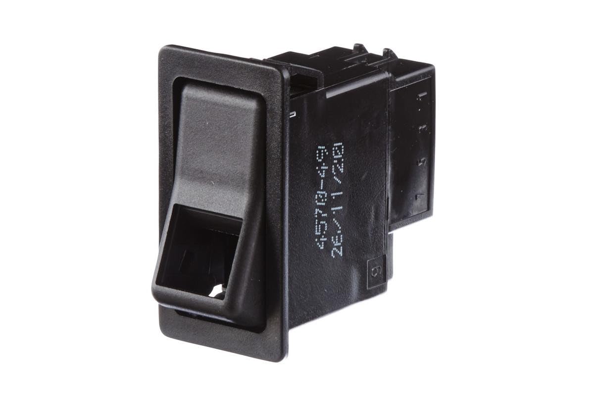 HELLA 6HH 004 570-481 Interruttore, Lampeggiatore d'emergenza, 24V, Variante di dotaz. I-0, N° raccordi 9, Montaggio, interno, con funzione confort