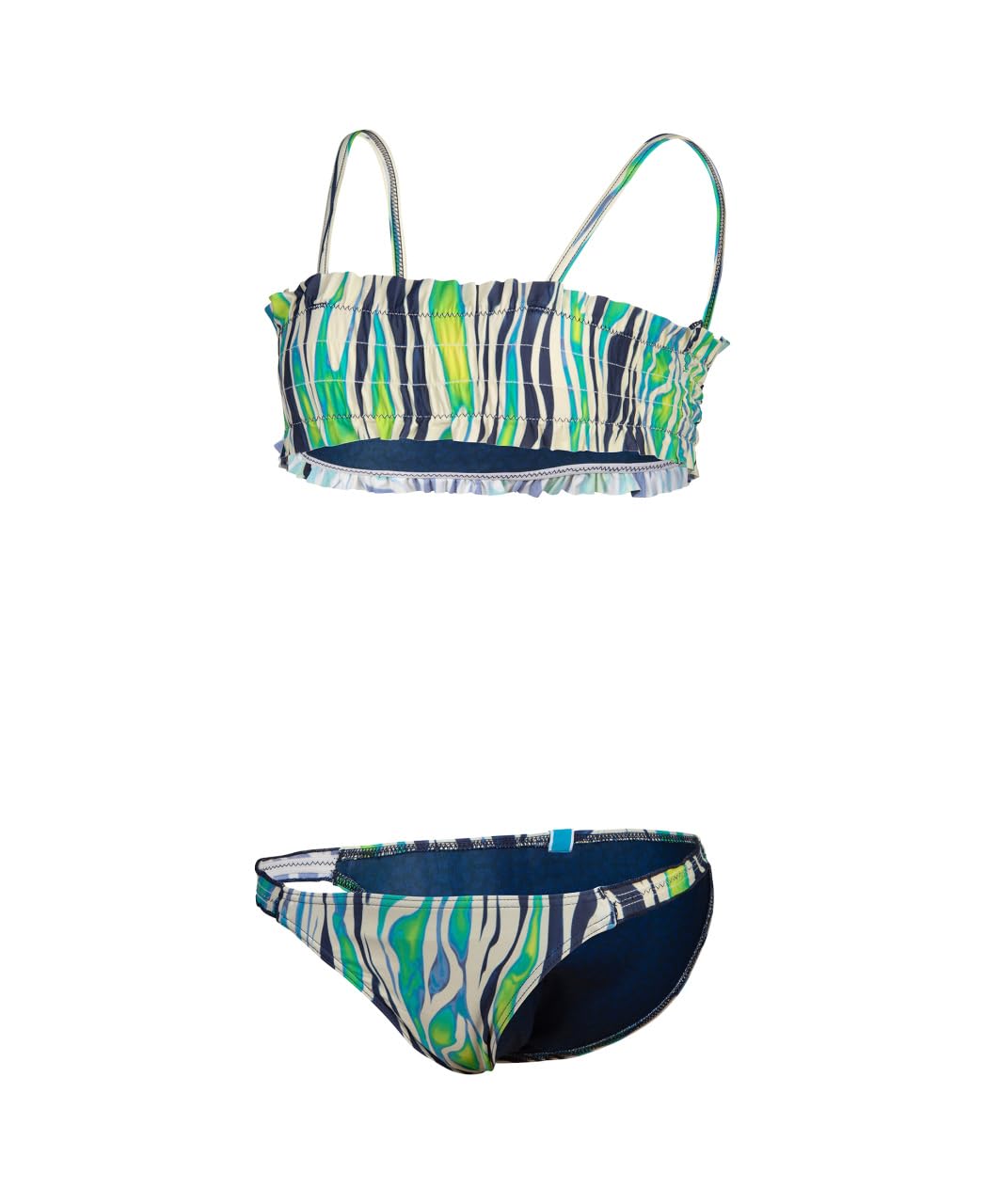 ARENA Arena Girl'S Girls Water Print Bikini Bandeau Two Pieces (Pack of 1)