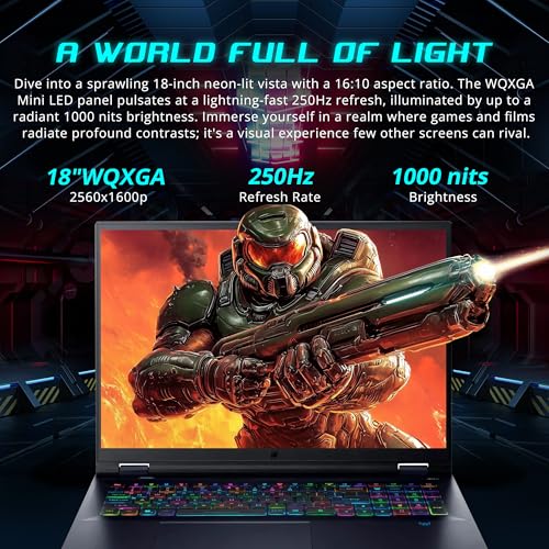 Image of acer Nitro V 16S 16 inch WUXGA 180Hz Gaming Laptop, Intel Core 7 240H, NVIDIA GeForce RTX 5060 8GB GDDR7, 64GB DDR5, 2TB Storage, Backlit Keyboard, Wi-Fi 6, Win 11, Black