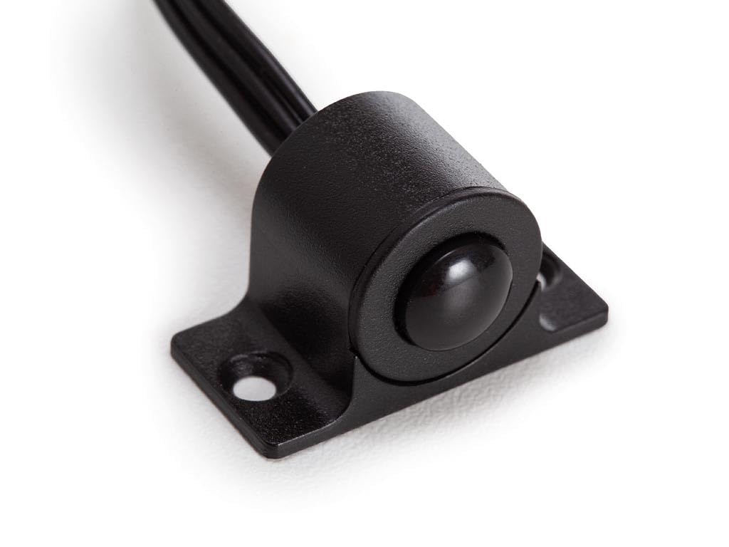 EtiamPro Interruttore rilevatore di movimento PIR, per montaggio a incasso e su superficie, per strisce led 12v/24v in mobile o cassettiera, rilevamento del movimento, illuminazione automatica,