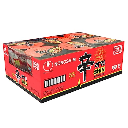 Nongshim 101002101 Gourmet Spicy Shin Noodle Soup Bowl thumb #1