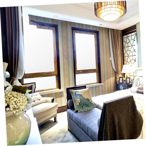 Vinilo decorativo de ventana efecto esmerilado en PVC 500x30 cm miniatura 5
