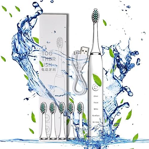 Electric Toothbrush, Electric Toothbrush with 6