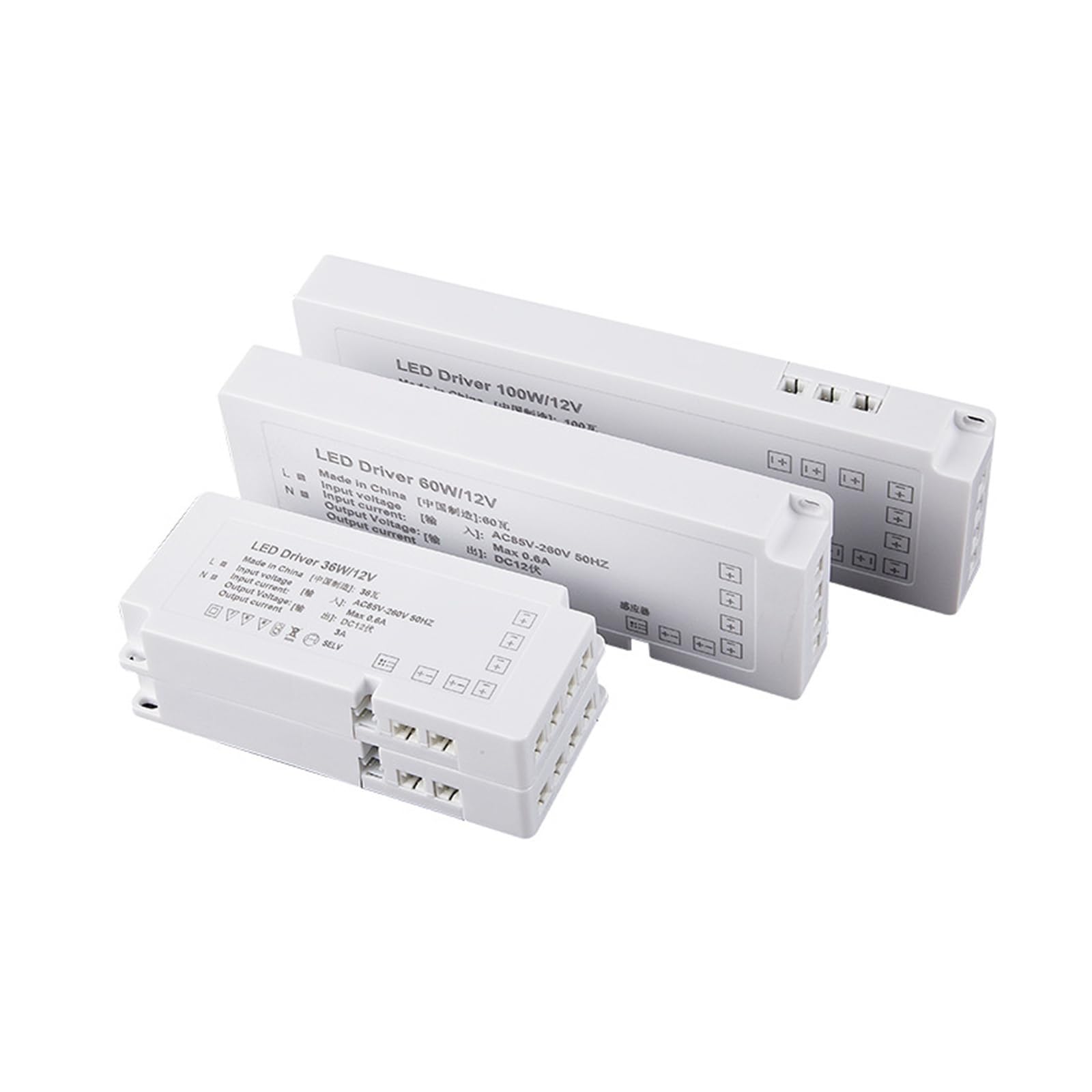 Alimentatore per illuminazione mobili | Uscita: 24V/12V; Caratteristiche: Ultra-sottile/Controllo a sensore(12V 24W)