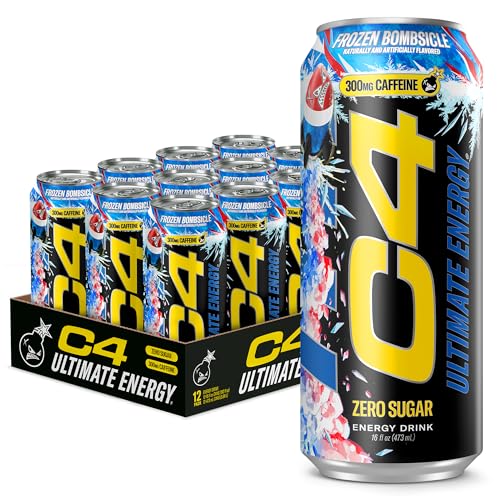 C4 Ultimate Energy 16oz 12pk Frozen Bombsicle