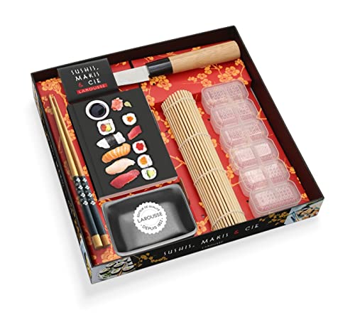 Sushis, makis et cie: Avec 1 natte en bambou, 1