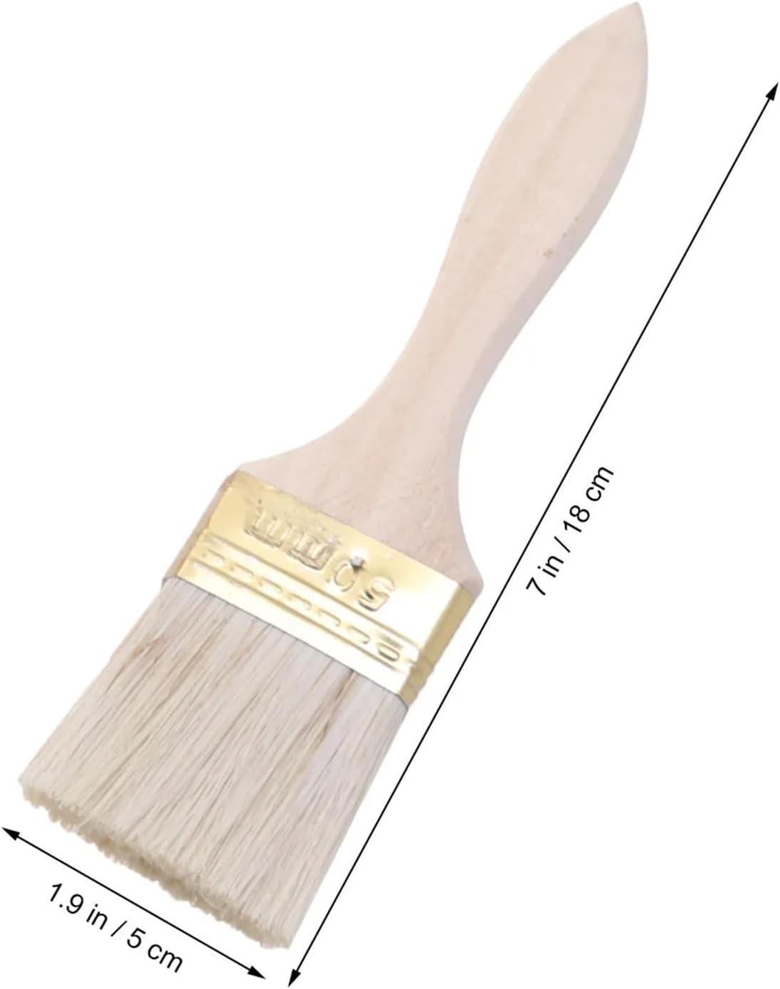 Paint Brushes 23pcs Paint Durable Wooden Handle Bristle Premium Painting Tool Brush for Furniture Home Wall Painting for Latex and Oil Paints