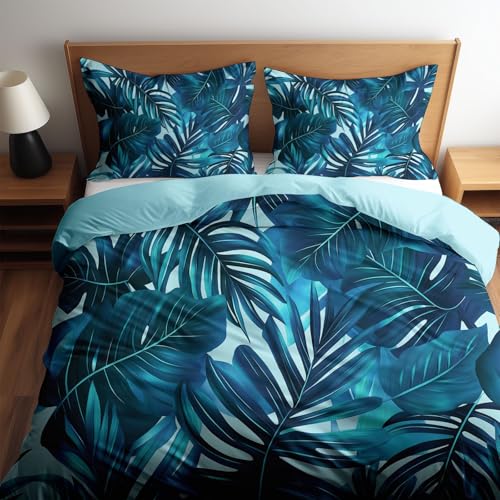 Housse de Couette 200x200 Coton Polyester Imprimé 3D Parure Haute Résistance