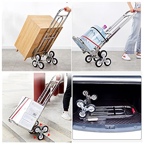 Carretilla plegable portátil para escaleras 100kg miniatura 2