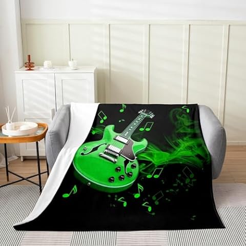 Castle Fairy Music Notes Blanket Cover