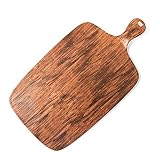 Holst Porzellan WD 242 B1 Porzellan Brett 42 x 23 cm Wood Design- zweite Wahl Braun 42 x 23 x 3,5 cm 1 Stück