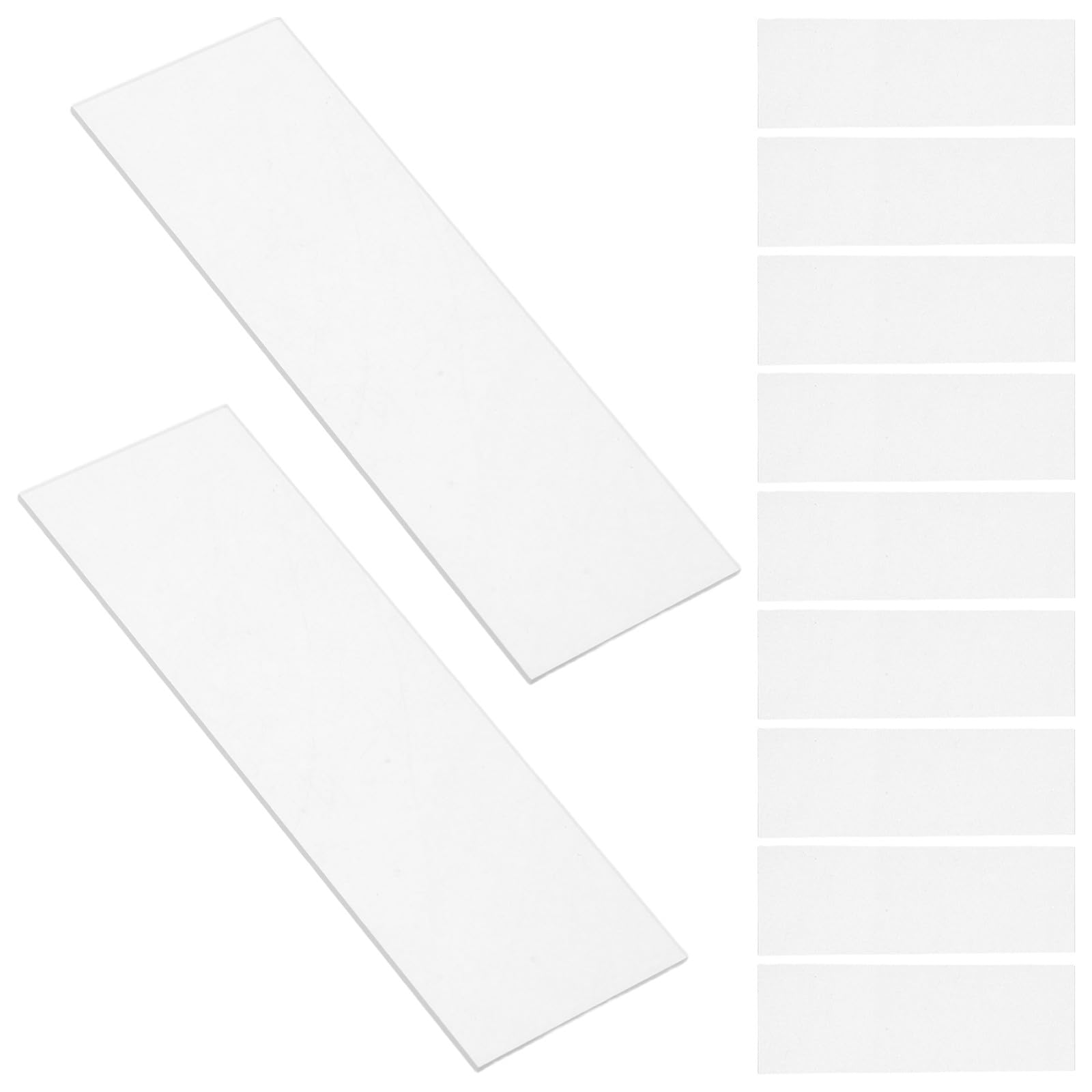 200pcs Pre-cleaned Glass Slides Optical Plain Microscope Slides for Science Lab Sample Observe Microscope Supplies Cover Slips