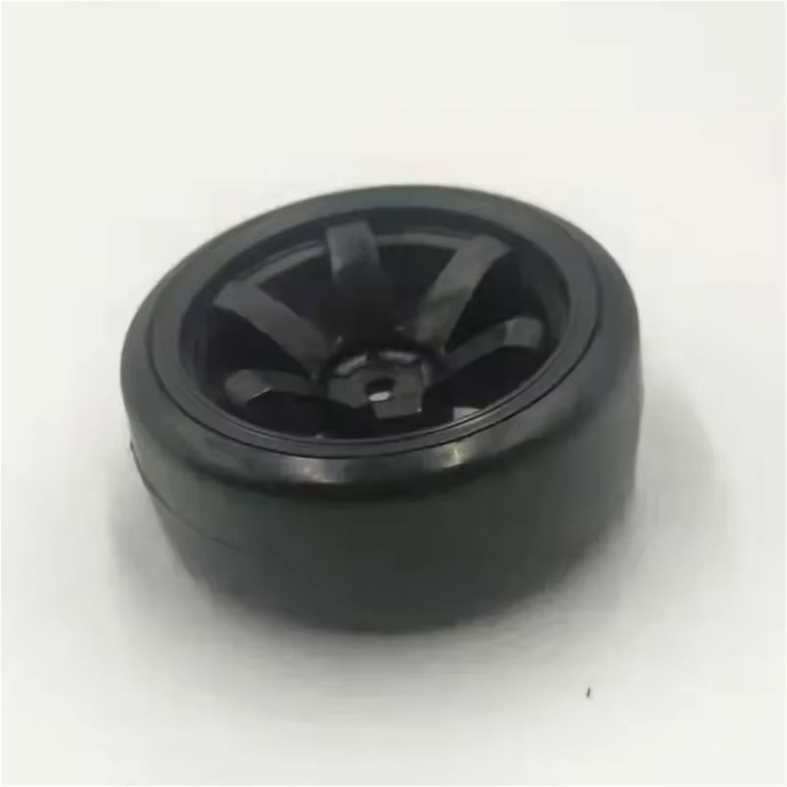 Koła i opony do samochodów driftowych RC, RC Drift Tires Hard Plastic 4Pcs Compatible With Trxs HSP HPI Wltoys Multicolor(Black)