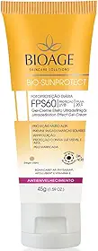 Protetor Solar Bege Claro Fps60 Antienvelhecimento Bioage