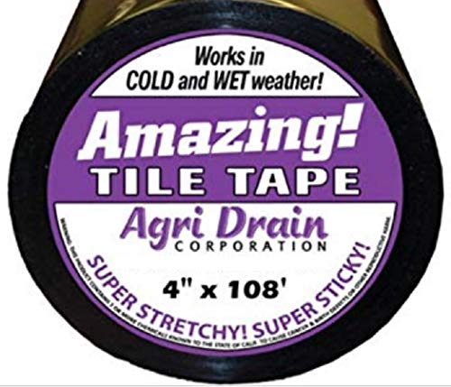 AgriDrain Amazing Tape 4 inch by 108 ft