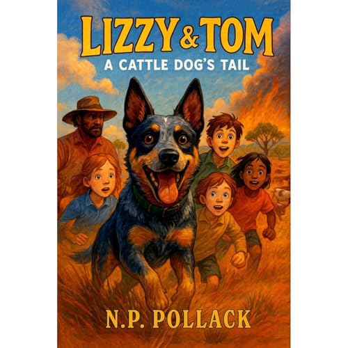 LIZZY & TOM: A CATTLE DOG'S TAIL: Book 1 Audiolibro Por N.P. Pollack arte de portada