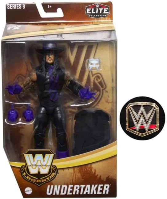 WWE Elite Legends Collection 6-inch Articulated Action Figure Series (Undertaker)