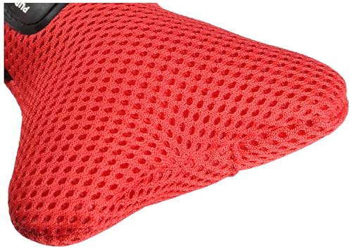Image of Puppia PARA-WB1533-RD-FR Red Soft Waste Bag Dispenser Pet-Waste-Bags, ONE Size