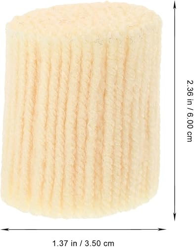 Miniatura 27 de Paquetes de hilo negro - Hilo de lana precortado para manualidades con gancho de pestillo