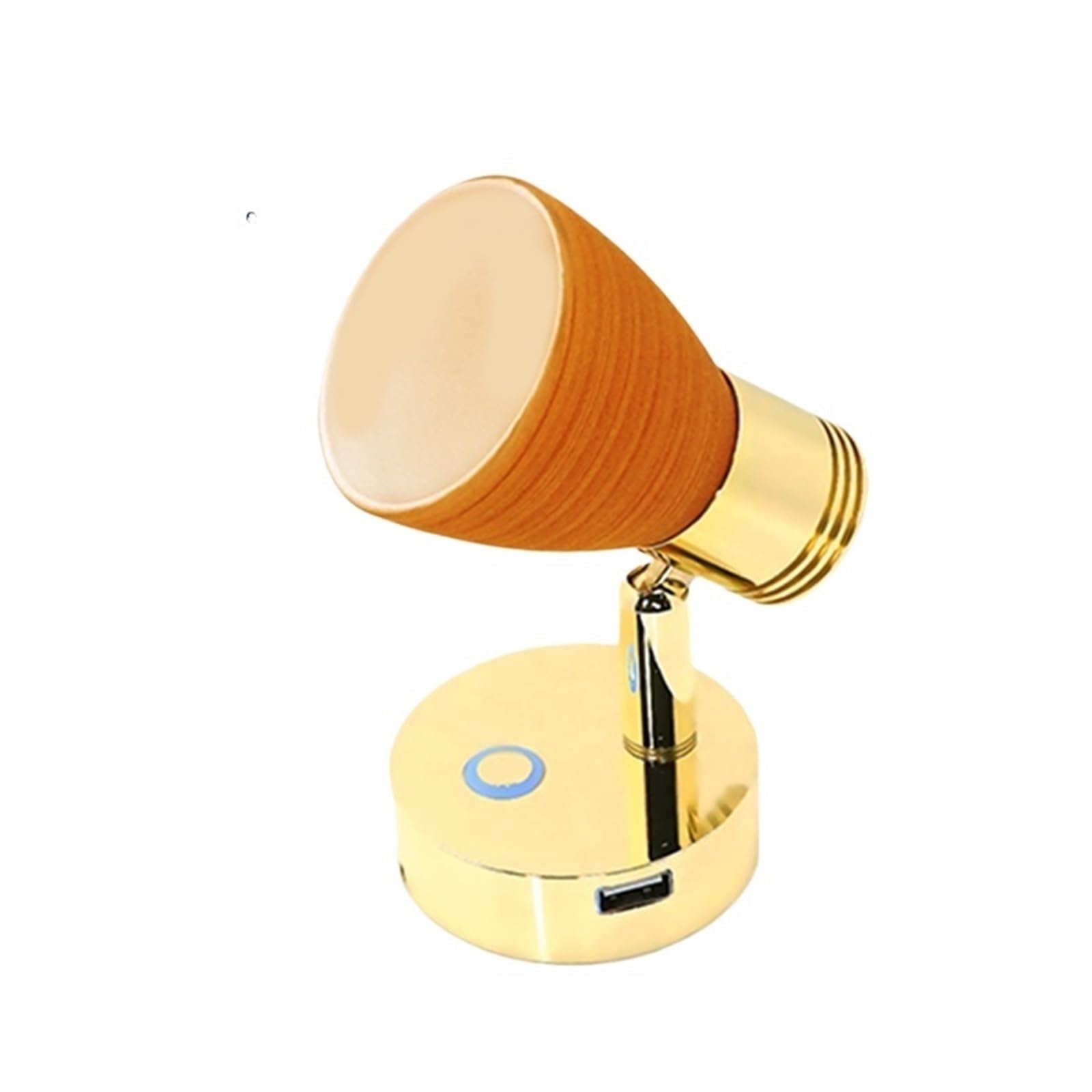 Luces De Lectura 12 V For RV, Interiores For Barcos, Lámpara Noche For Cabina, Montaje En Superficie, Iluminación Interior For Caravanas Y Autocaravanas Luces Brillantes(Gold Finish)