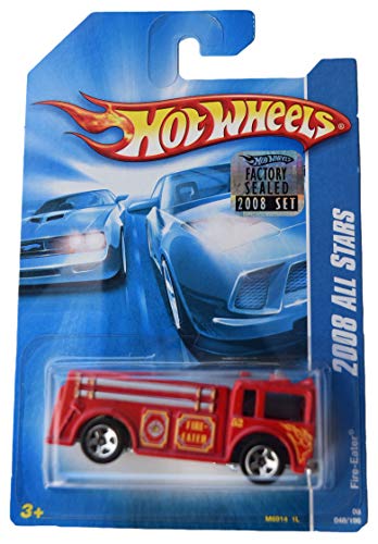Hot Wheels Fire Eater 48/196, rojo miniatura 1