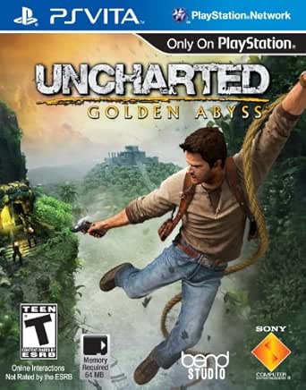 PlayStation Uncharted Golden Abyss for PlayStation Vita with cinematic gameplay