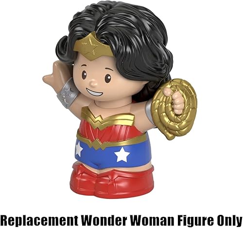 Miniatura 4 de Piezas de repuesto para Little People Figure Pack  GMJ14  DC Super-Friends Playset  Figura de repuesto de la Mujer Maravilla