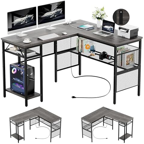 Hyomdeck L Shaped Gaming Desk Cover