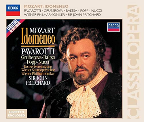 Mozart: Idomeneo Pavarotti/ Gruberova/ VPO/Pritchard