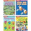 Highlights My First Puzzle Fun 2025 Puzzle Books for Kids Ages 3-6, 4-Book Set of Matching, Mazes, Spot-The-Differences, and More Travel-Friendly Screen Free Brain-Boosting Activities