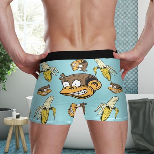 visesunny Mens Underwear Rayon Boxer Briefs Breathable and Soft with Fly Underwear for Men3