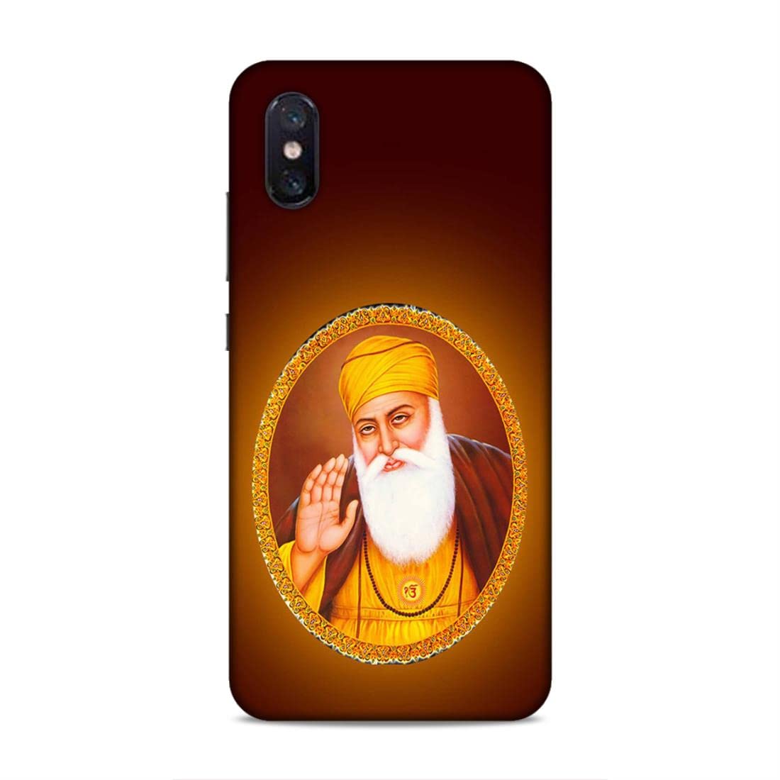 ND ENTERPRISE|| Designer Back Case Cover for Moto ONE Power | Wahe Guru Wallpaper |