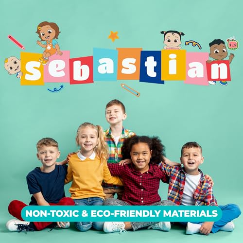 EGD CoComelon Decoración Pared Infantil Personalizable miniatura 5