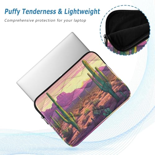 Funda para portátil Desert Cactus 13-14 pulg impermeable miniatura 5