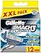 Gillette Mach3 Turbo X - Recambios para cuchilla de afeitar, 12 unidades